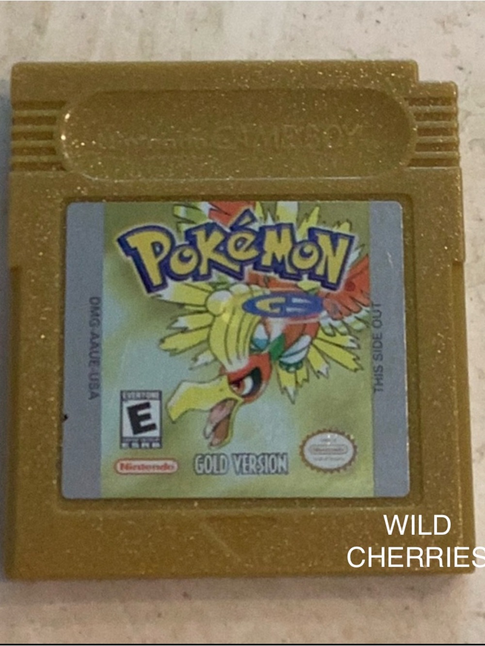 Pokemon Gold Version Nintendo Gameboy Color Game Boy Authentic 2000 Original